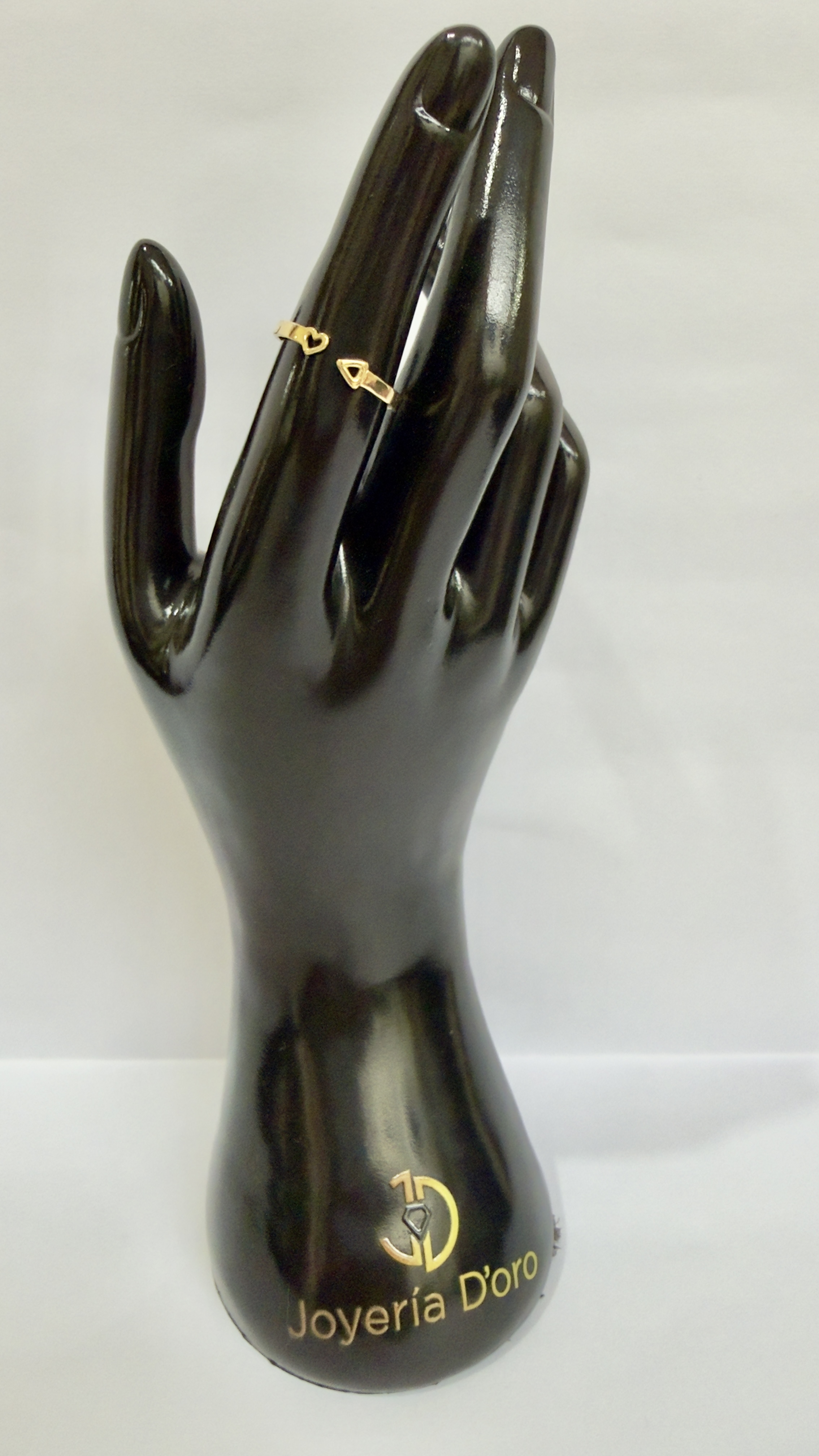 ANILLO CORAZON FLECHA / T. 7.5 / 1.68GR / ORO AMARILLO 18K - miniatura 3