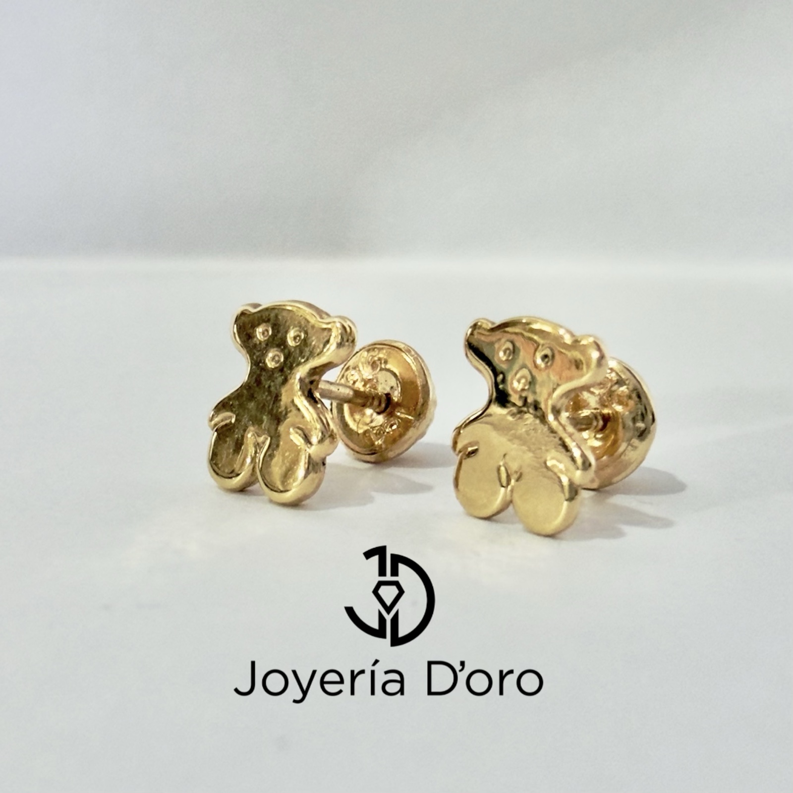 TOPO OSO M / 0.8GR / ORO AMARILLO 18K - miniatura 2