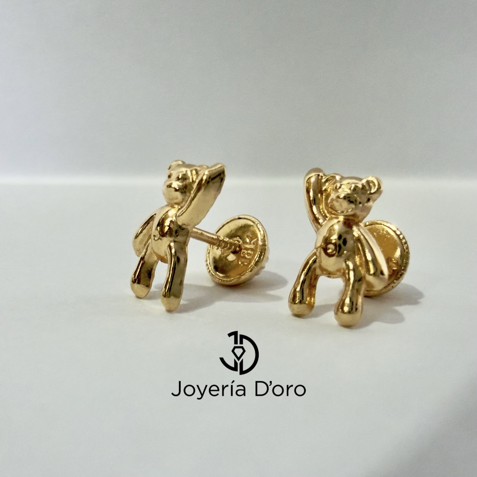 TOPO OSO / 0.8GR / ORO AMARILLO 18K - miniatura 2