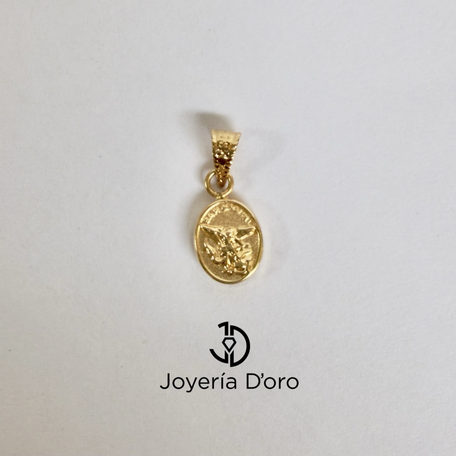 DIJE ARCANGEL SAN MIGUEL / 0.33GR / ORO AMARILLO 18K - miniatura 2
