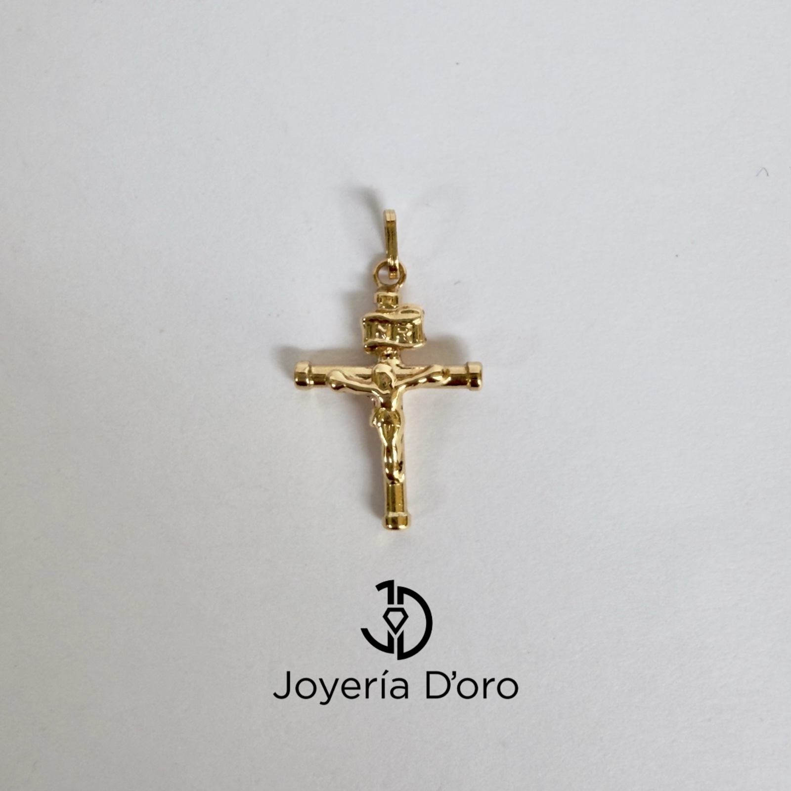 DIJE CRUZ / 0.64GR / ORO AMARILLO 18K - miniatura 3