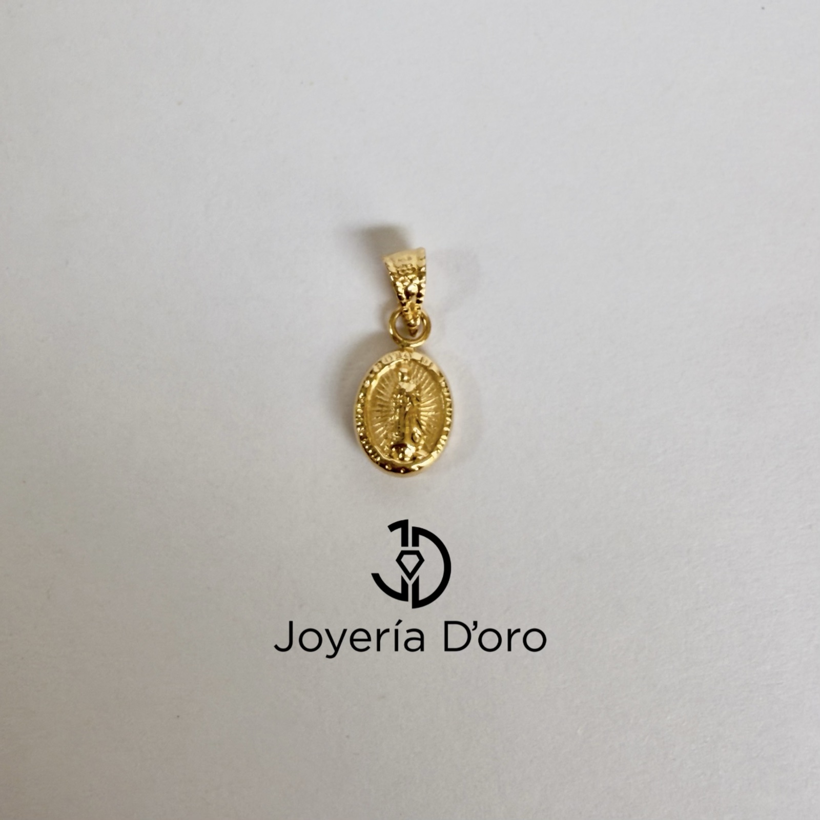DIJE VIRGEN GUADALUPE / 0.33GR / ORO AMARILLO 18K - miniatura 3