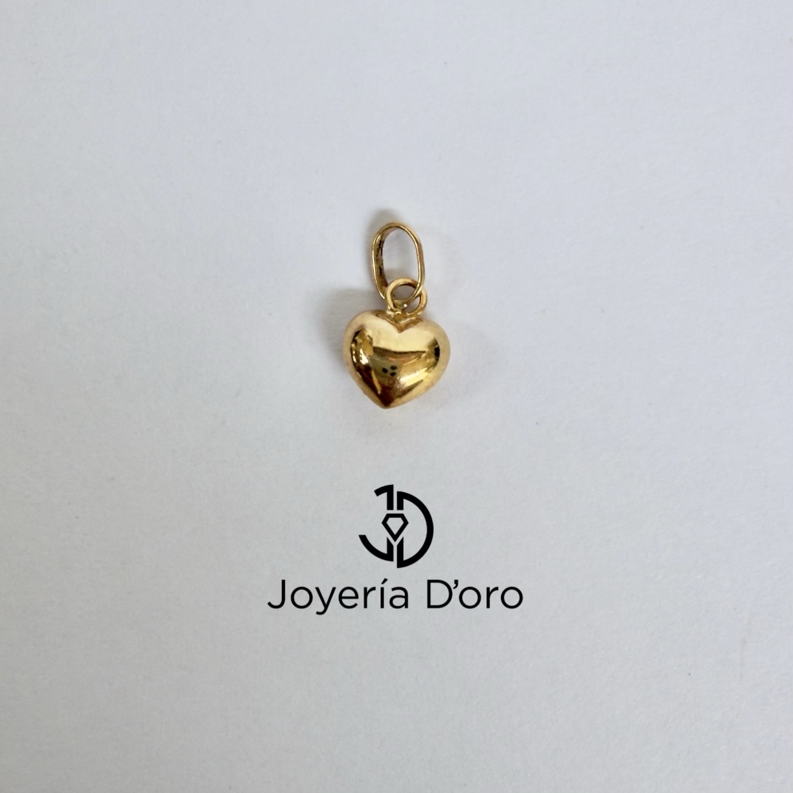 DIJE CORAZON / 0.28GR / ORO AMARILLO 18K - miniatura 3