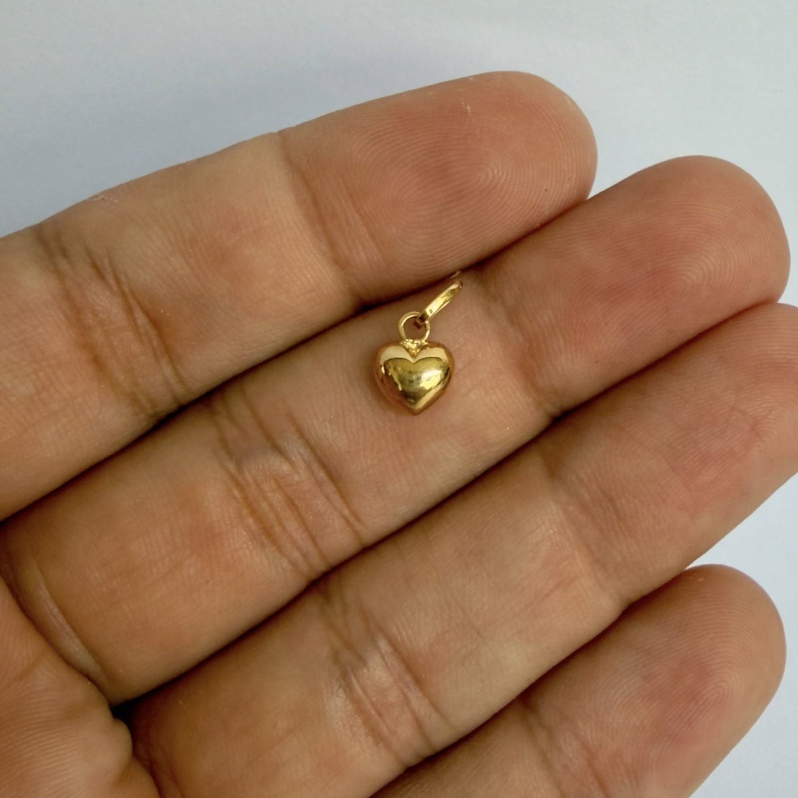 DIJE CORAZON / 0.28GR / ORO AMARILLO 18K - miniatura 2