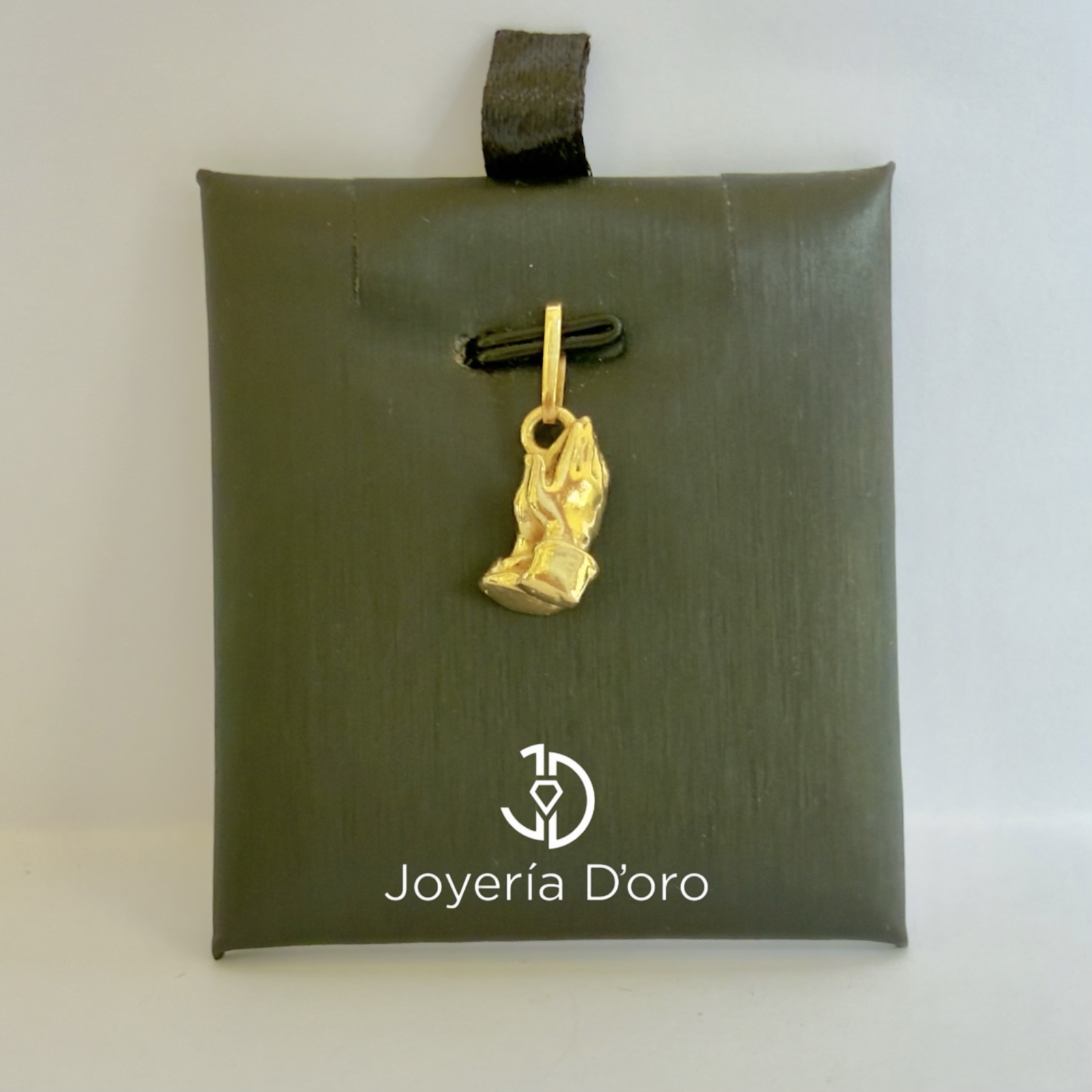 DIJE MANOS REZANDO / 3.5GR / ORO AMARILLO 18K - imagen 1