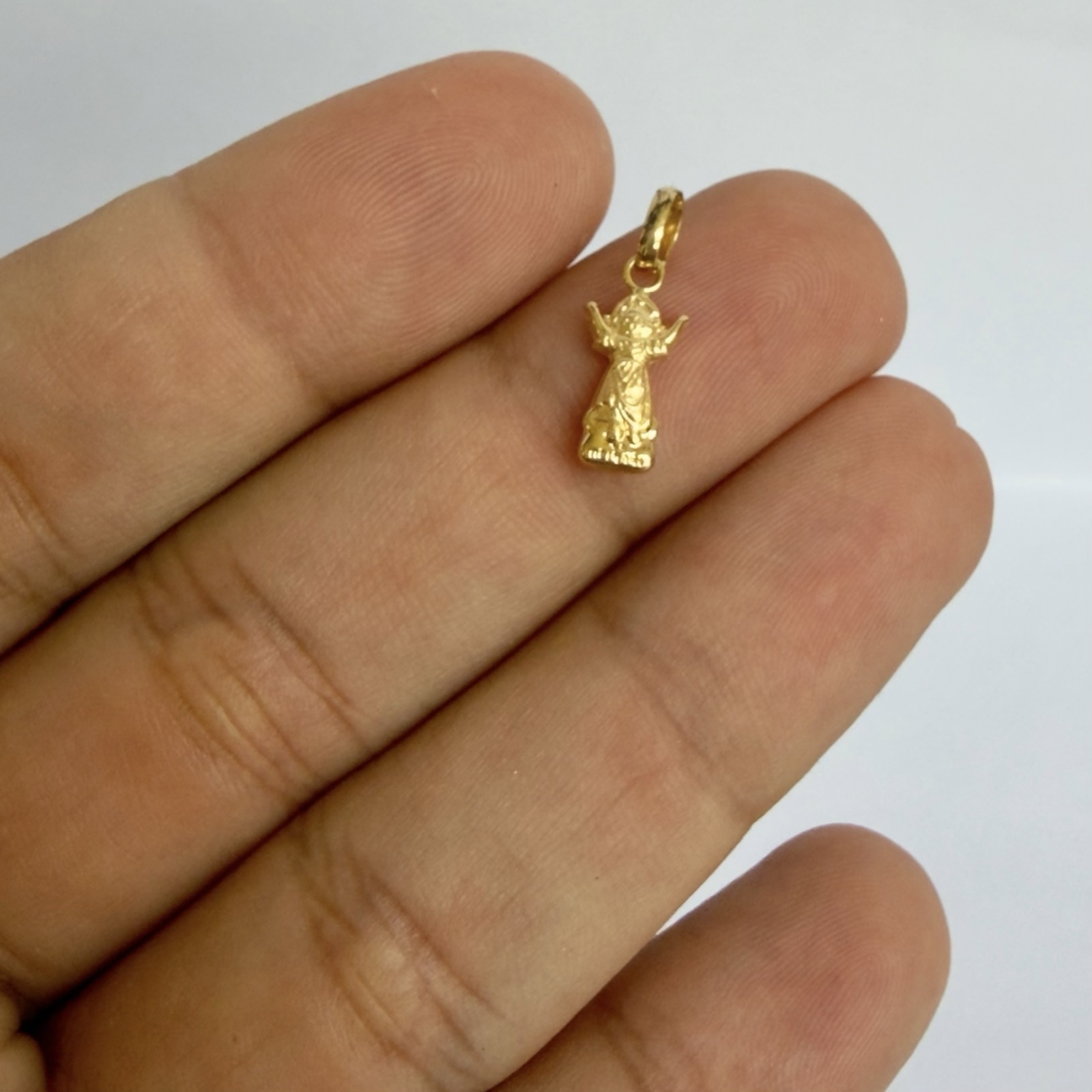 DIJE DIVINO NIÑO / 0.35GR / ORO AMARILLO 18K - miniatura 2
