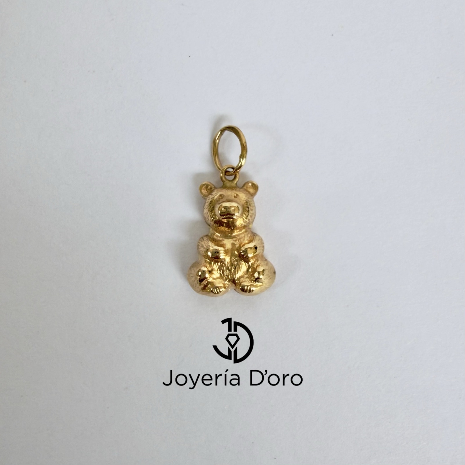 DIJE OSO / 0.9GR / ORO AMARILLO 18K - miniatura 3