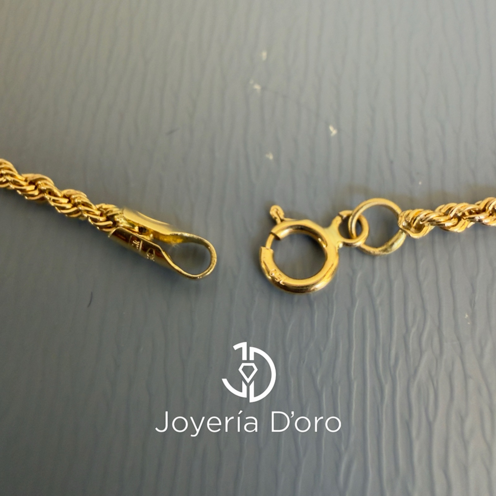 PULSO TEJIDO LAZO / 20CM / 0.72GR / ORO AMARILLO 18K - miniatura 2