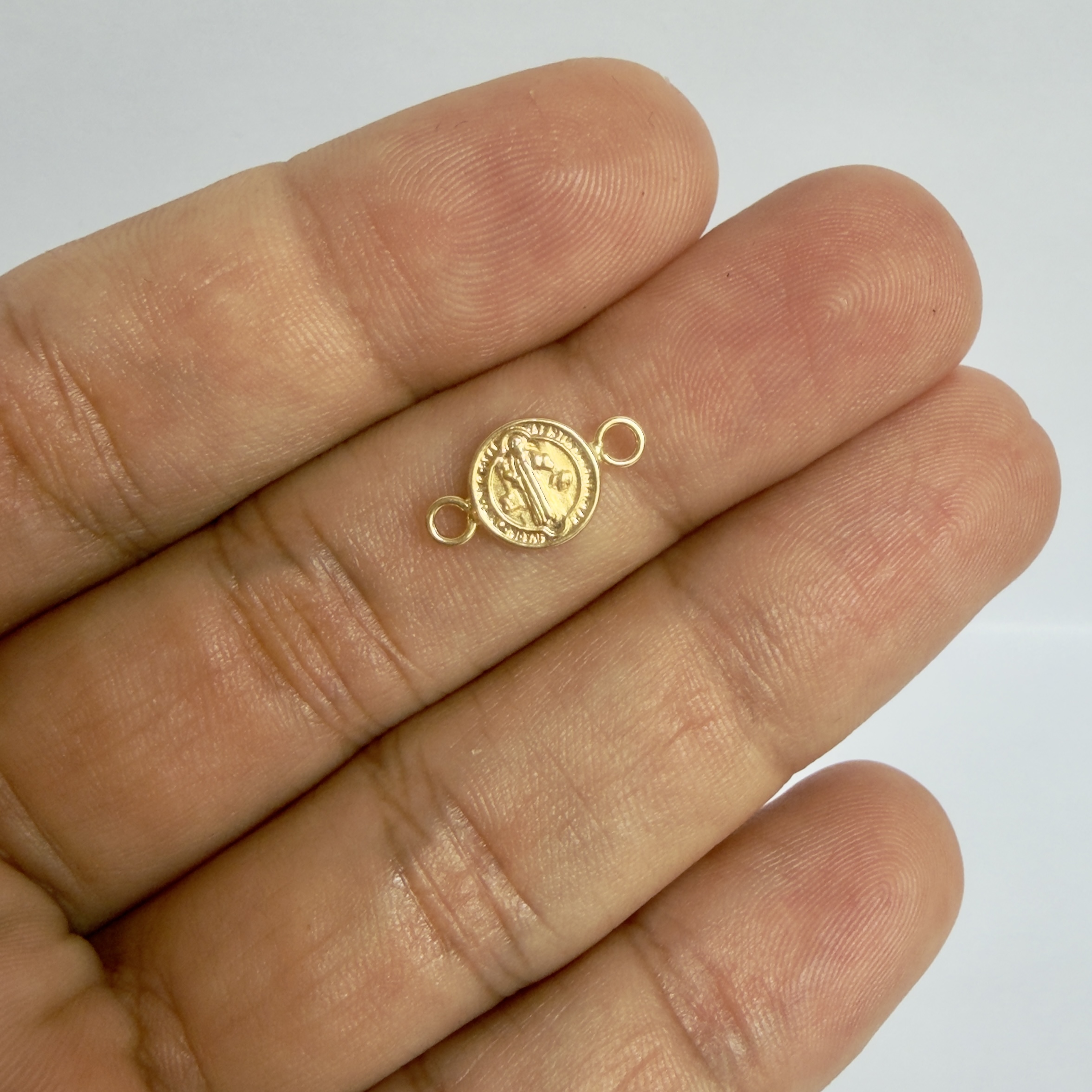 HERRAJE SAN BENITO / 0.41GR / ORO AMARILLO 18K - miniatura 2