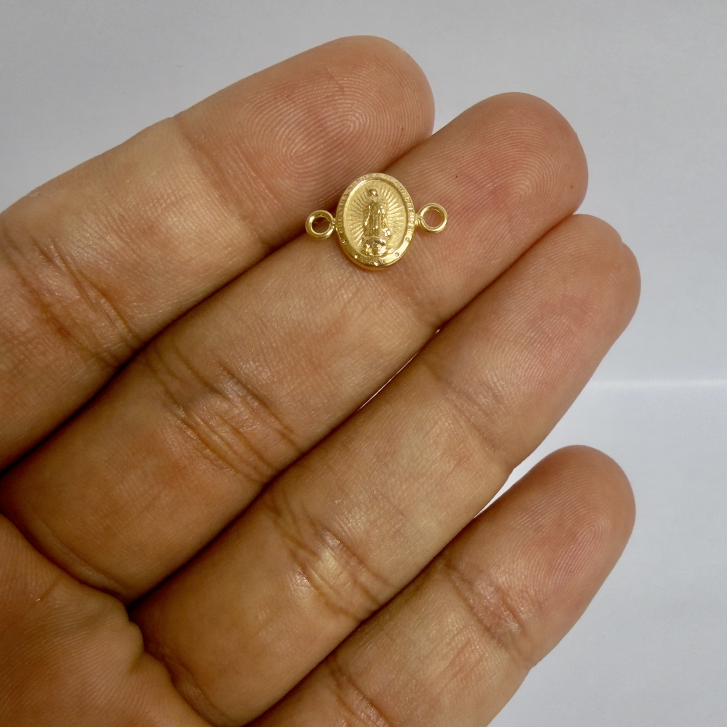 HERRAJE VIRGEN GUADALUPE / 0.5GR / ORO AMARILLO 18K - miniatura 2