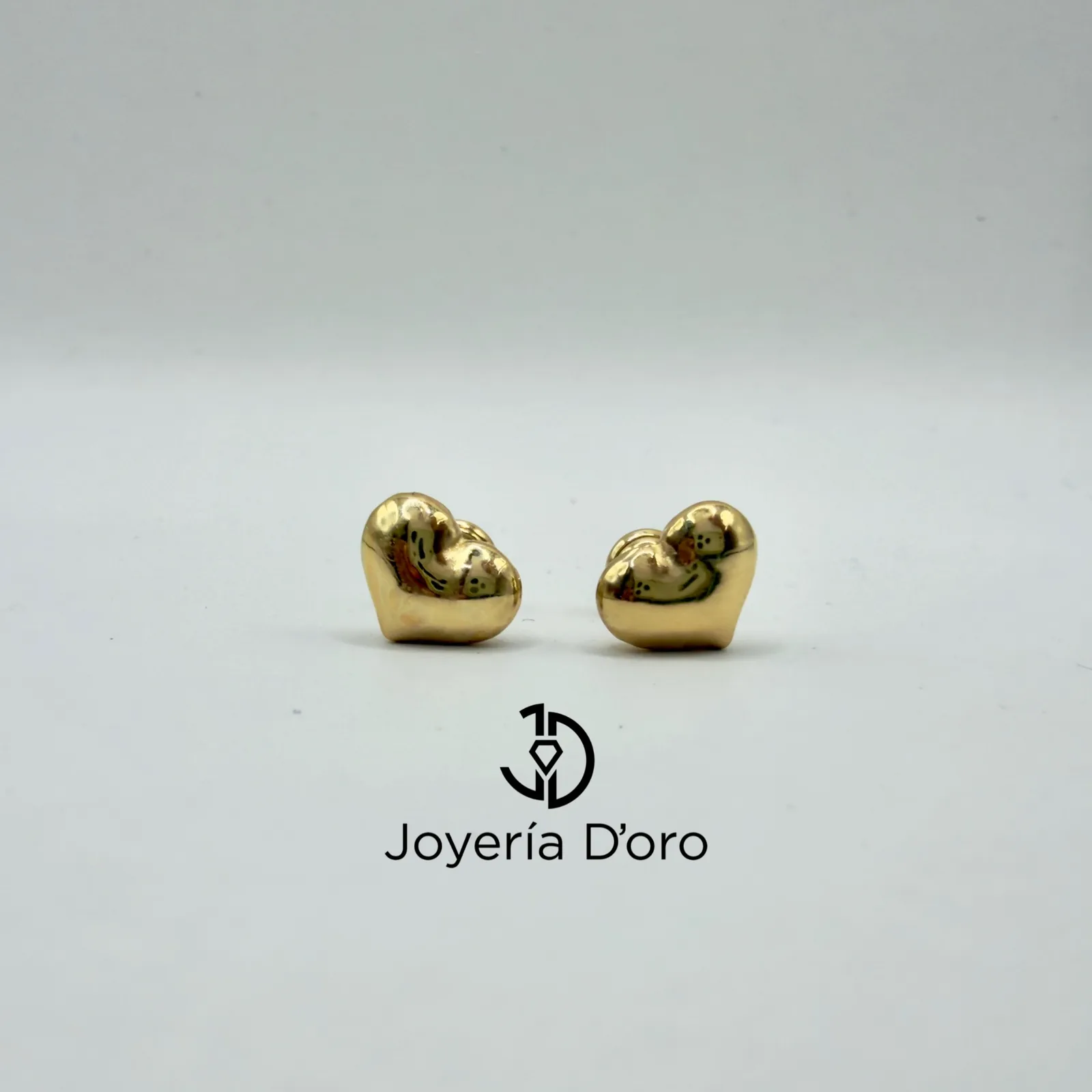 TOPO CORAZÓN LISO GRANDE / 1.13 GR / ORO AMARILLO 18K